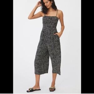 Anthropologie Hatch Stassi Jumpsuit with tie back Size 2 NWT